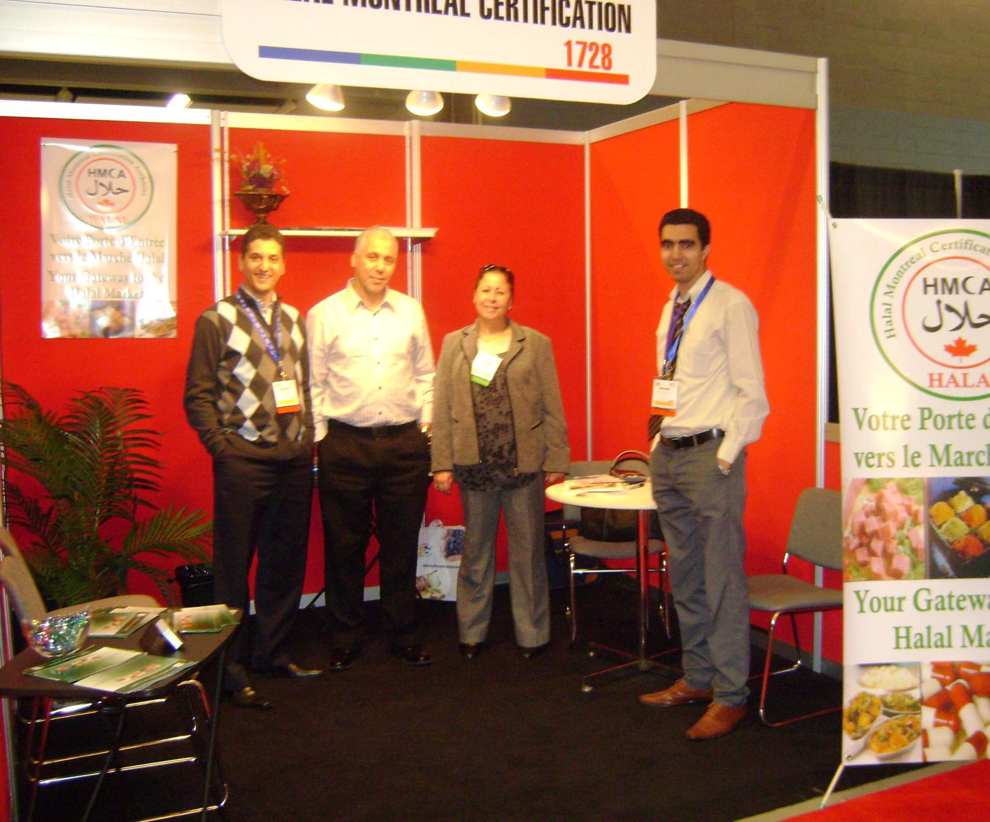 timeline-HMCA Staff at SIAL Trade Show In Montreal 2014