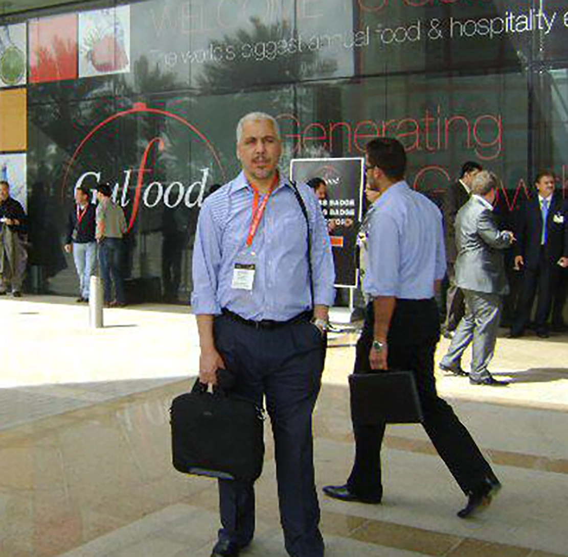 timeline-Hajj Taibi Baaja at Gulfood Trade Show Dubai 2015